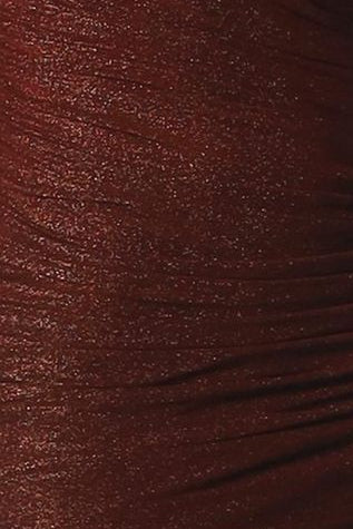 VESTIDO VINO LARGO CON BRILLOS