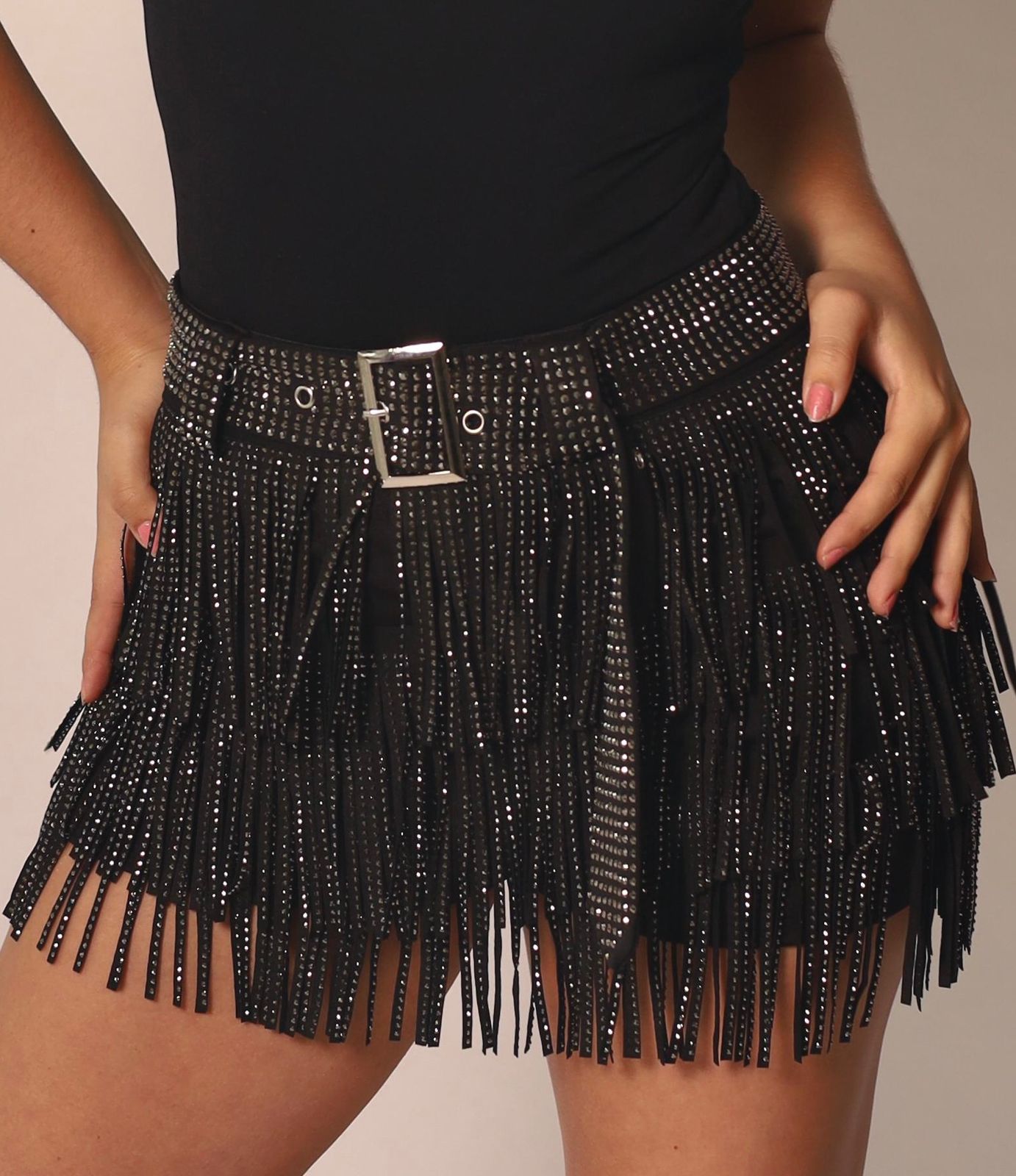 FALDA DE BRILLOS SUELTOS